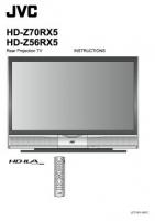 JVC HDZ56RX5OM TV Operating Manual