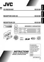 JVC KDS100 KDS100JD Audio System Operating Manual