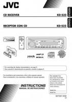 JVC KDS31 KDS32 Audio System Operating Manual