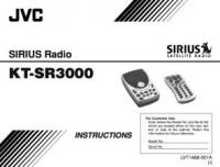 JVC KTPK3000 Audio System Operating Manual