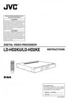 JVC LDHD2KE LDHD2KU DVD Recorder (DVDR) Operating Manual