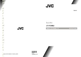 JVC LT17C50BJ LT17C50BU LT17C50BU/Z TV Operating Manual