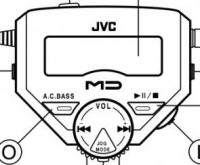 JVC QAL0132002 Audio Remote Control