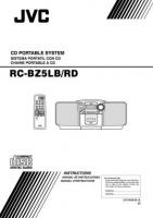 JVC RCBZ5 RCBZ5LB RCBZ5RD CD Player Operating Manual