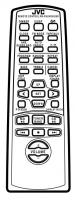 JVC RMRXUMD9000R Audio Remote Control