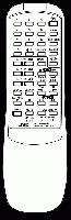 JVC RMSEV808T Audio Remote Control