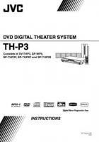 JVC THP3 XVTHP3 Audio System Operating Manual