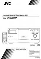 JVC XLMC2000BKOM Universal Remote Control Operating Manual