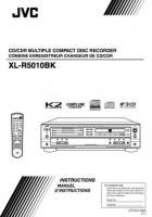 JVC XLR5010BK Audio System Operating Manual