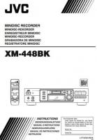 JVC XM448BK Audio System Operating Manual