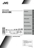 JVC XV511BK XV511BKJ DVD Player Operating Manual