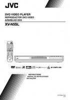 JVC XVN5SL DVD Player Operating Manual