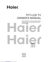 Haier L19B1120 TV Operating Manual