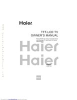 Haier L32B1120AOM Operating Manuals