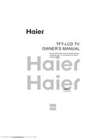 Haier L32B1120 L32B1120A TV Operating Manual