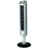 Lasko 2517 Wind Tower Platinum 40-Inch Oscillating Tower Upright Fan