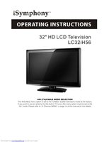 iSymphony LC32IH62 TV Operating Manual