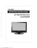 VIORE LC32VX60PBOM Operating Manuals