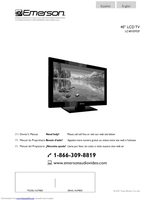 Emerson Emerson LC401EM2F TV Operating Manual