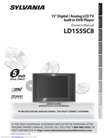 Sylvania LD155SC8 TV/DVD Combo Operating Manual