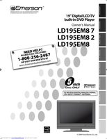 Emerson LD195EM87 Operating Manual