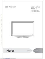 Haier lec24b2380OM Operating Manuals
