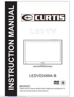 Curtis LEDVD2488A TV/DVD Combo Operating Manual