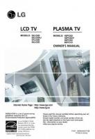 LG 32CL2D 32LC2DU 37LC2D TV Operating Manual