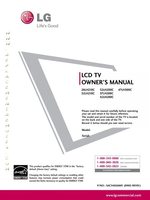 LG 32LH200COM TV Operating Manuals LG 32LH200COM TV Operating Manuals