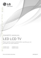 LG 42LS5700OM TV Operating Manuals LG 42LS5700OM TV Operating Manuals