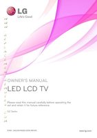 LG 47G2OM TV Operating Manuals LG 47G2OM TV Operating Manuals