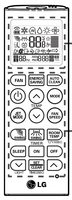 LG AKB73456121 Air Conditioner Remote Control