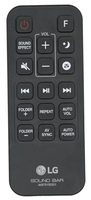 LG AKB75155301 Sound Bar Remote Control