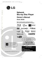 LG BD300OM Blu-Ray DVD Player Operating Manuals LG BD300OM Blu-Ray DVD Player Operating Manuals