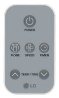 LG COV31630301 Air Conditioner Remote Control