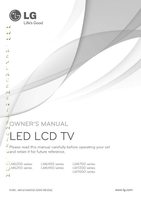 LG LM6200OM TV Operating Manuals LG LM6200OM TV Operating Manuals