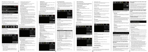 RCA LED60B55R120Q TV Operating Manual
