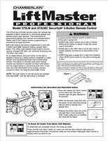 LiftMaster 372LM / 372LMC 2-Button Vizor 315 MHz Garage Door Opener Remote Control