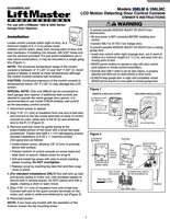 LiftMaster 398LM / 398LMC LCD Motion Detecting Console 315 MHz Garage Door Opener Remote Control