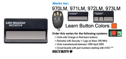 Buy Liftmaster HBW1241 971LM 390mhz Security Plus Garage Door Opener - Liftmaster 971lm 390mhz Security Plus 3