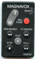 Magnavox VSQS1221 Video Camera Remote Control