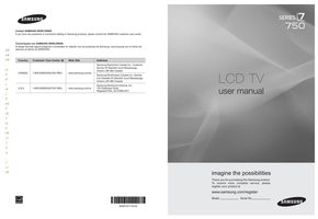 Samsung BN5900851AOM TV Operating Manual