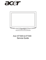 Acer AT1945 AT1946 (69 pages) TV Service Manual