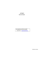 Acer AT2001 (60 pages) TV Service Manual