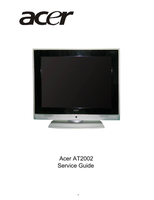 Acer AT2002 (85 pages) TV Service Manual