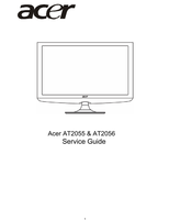 Acer AT2055 AT2056 (74 pages) TV Service Manual