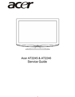 Acer AT2245 AT2246 (75 pages) TV Service Manual