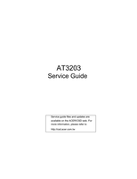 Acer AT3203 (65 pages) TV Service Manual