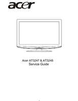 Acer AT3247 AT3248 (68 pages) TV Service Manual