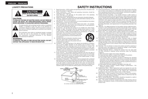 Denon AVR-1709 (72 pages) Audio/Video Receiver Operating Manual
